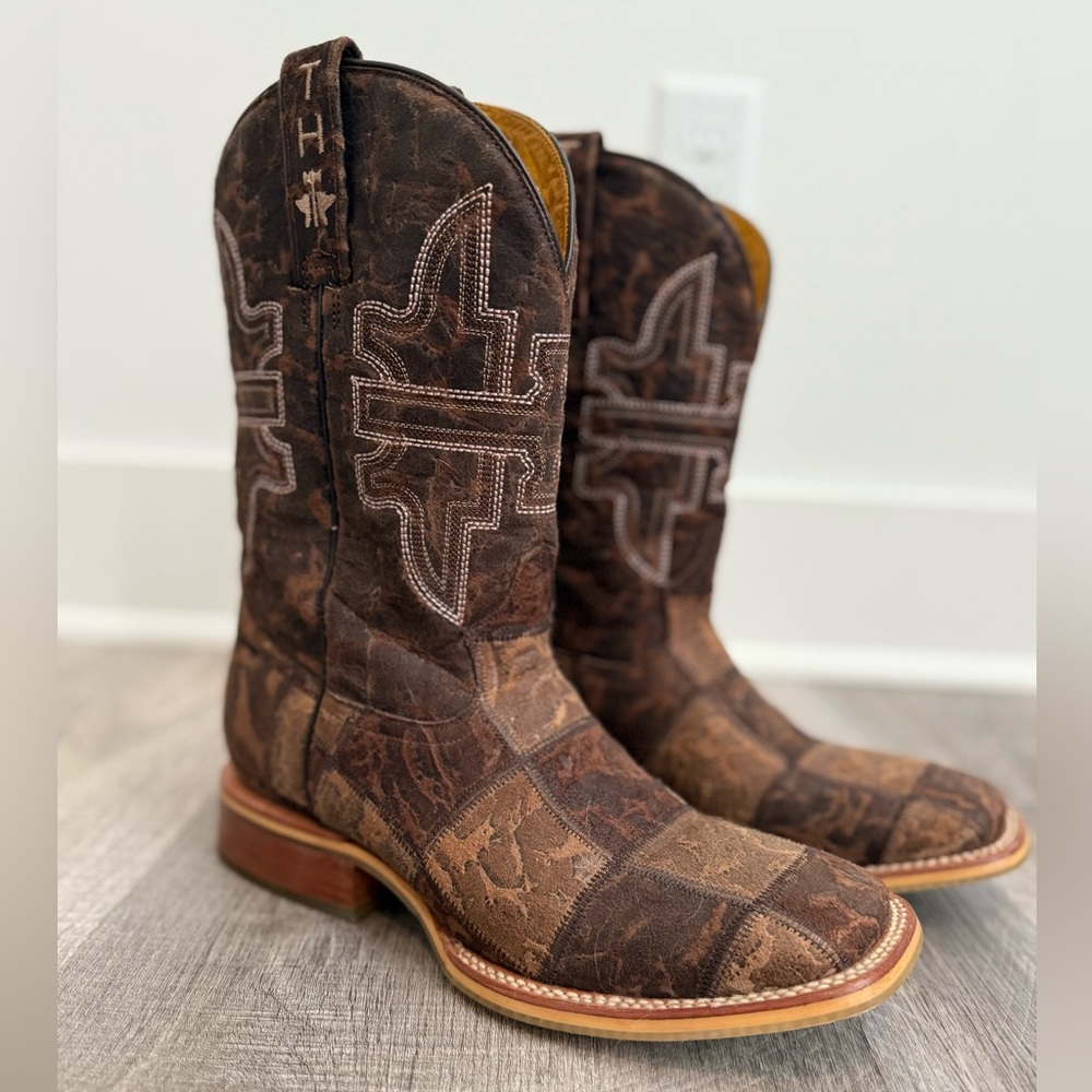 Men’s Cowboy Boots Square Toe